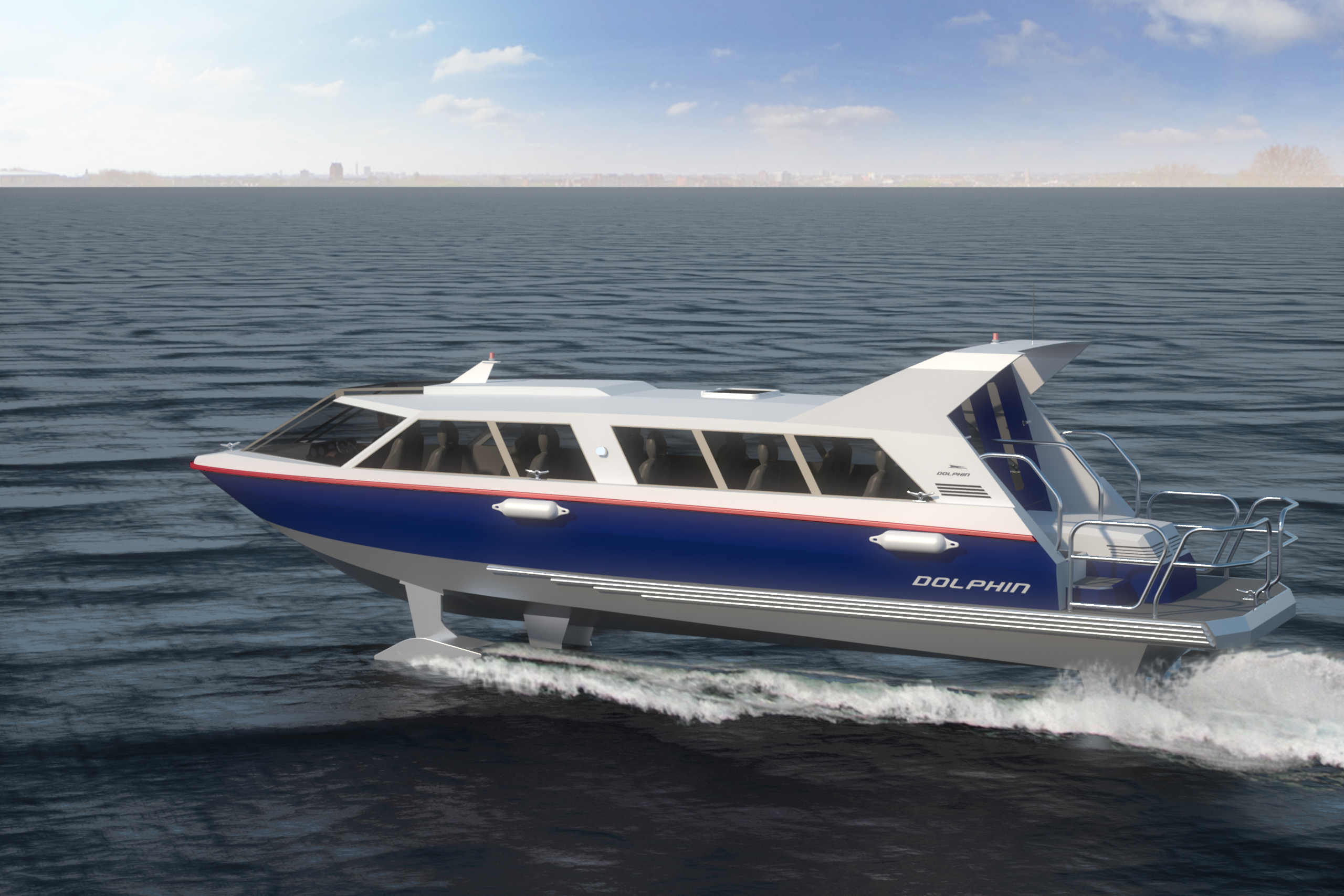 Dolphin Seabus游艇模型